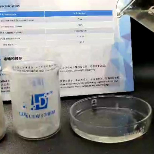 Solubility of polyanionic cellulose